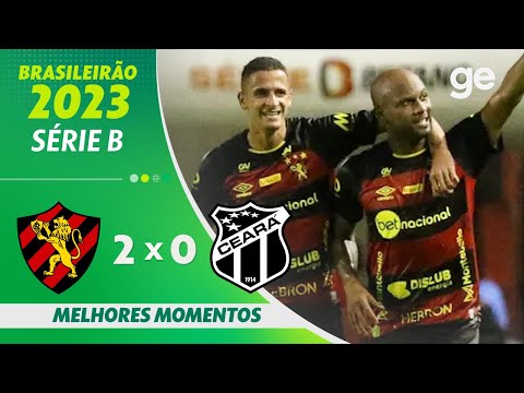 Gols e lances de Sport x Ceará