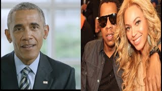 Barack Obama hints at the sex of Beyonce's twins+ Twitter goes CRAZY after Jay-Z starts tweeting