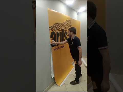 wall branding #vinyl #sticker pasting #office branding vinyl  sticker #designing #printing services