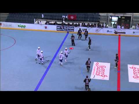Hong Kong vs France 2011 FULL GAME World Ball Hockey Championships in Bratislava, Slovakia