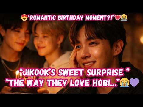 Jikook’s Romantic Birthday Surprise for Hobi 💜 The Sweetest BTS Moment You Didn’t Expect!