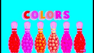 3D Learn Color With Bowling ( S-By: All Orange Vocoder Effects )