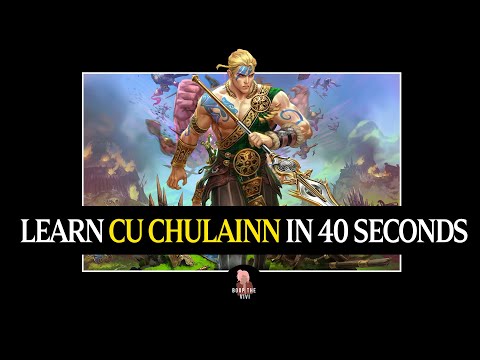 HOW TO PLAY CU CHULAINN IN 40 SECONDS - QUICK SMITE GOD GUIDE