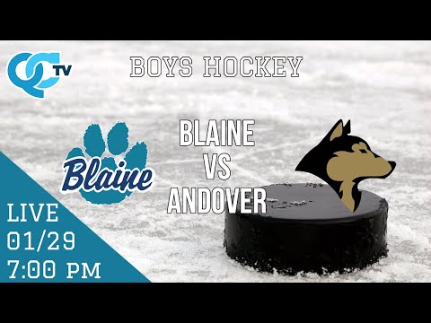 Boys Hockey: Blaine @ Andover 01-29-2026 | Andover High School | QCTV