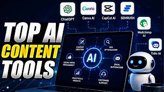 Top 10 AI Tools for Marketing and Content Creation Growth