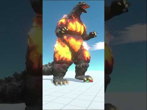 ARBS Shorts｜ Burning Godzilla vs Poojectile Gorilla