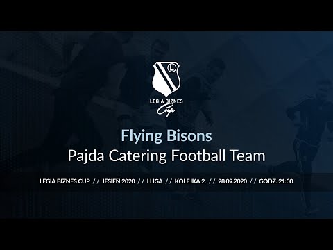 Skrót spotkania Flying Bisons - Pajda Catering Football Team ( Legia Biznes Cup Jesień 2020 )