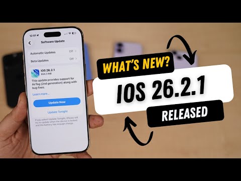 iOS 26.2.1 Released | What's New?
