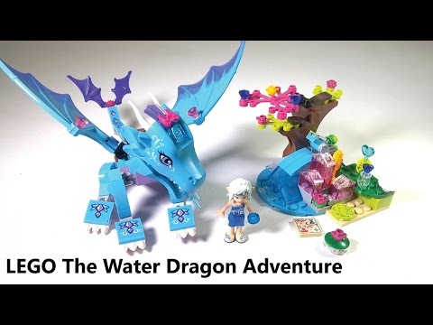 LEGO Elves  41172 The Water Dragon Adventure Speed Build