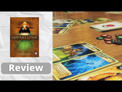 Lovecraft Letter - Board Game Review
