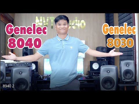 GENELEC 8040B VS GENELEC 8030B REVIEW - LOA KIỂM ÂM NÀO SẼ WIN