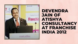 Devendra Jain of Atishya Consultancy at Franchise India 2012 image