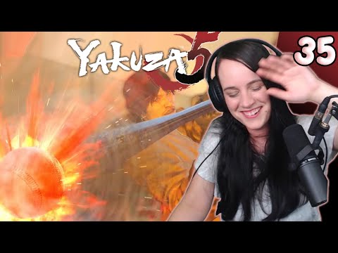 PLAY BALL! Shinada Baseball Main & Side Quests | Yakuza 5 | Part 35
