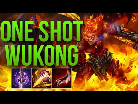 WUKONG JUNGLE ONE SHOT GOD | Challenger Wukong Main Gameplay | Patch 8.10 S8 - League of Legends