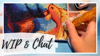 WIP and Chat - A new (but very old) diamond painting, Heated Rivalry discourse, and mysteries