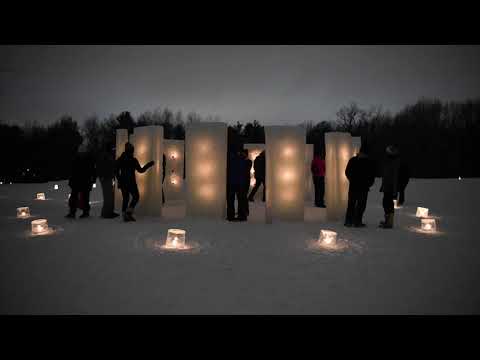 Luminary Loppet Time-Lapse 1-30-21