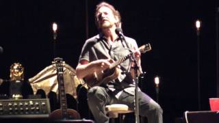 Eddie Vedder - SLEEPING BY MYSELF @ Ohana Festival 08-27-16