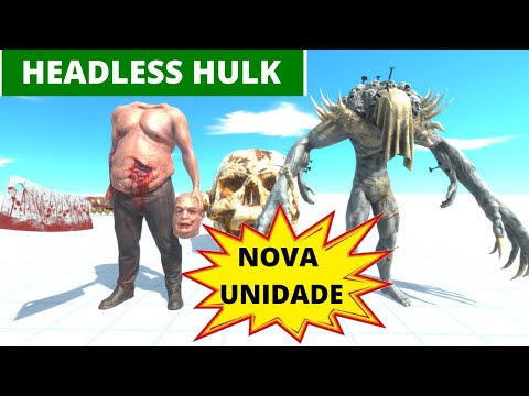 How Many Headless Hulk  to Defeat Scourge ?Animal Revolt Battle Simulator