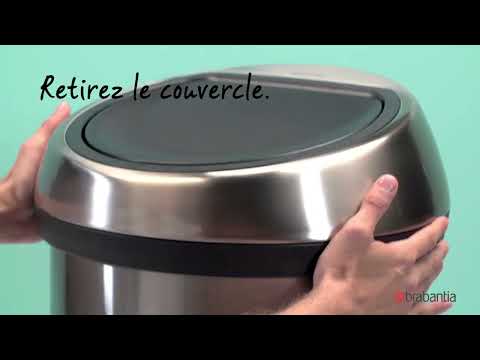 Comment remplacer le clip de la Touch Bin Brabantia | Brabantia