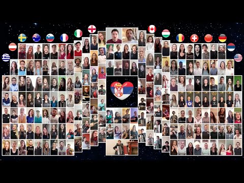 FOLKLORAŠI ŠIROM SVETA - Ovo je Srbija (OFFICIAL VIDEO)