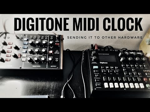 Sending the Digitone MIDI Clock to other Hardware