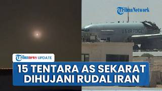 Pangkalan Militer AS di Kuwait Dibombardir Iran hingga 15 Tentara AS Sekarat Dihujani Rudal