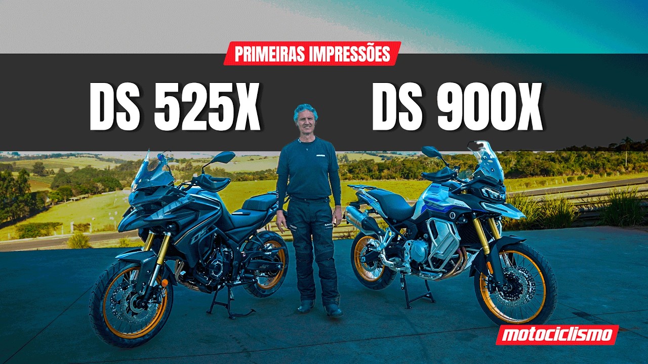 VOGE DS525X e DS900X: aceleramos as novas Big Trail! Primeiras impressões