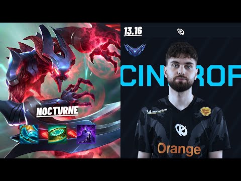 KC CINKROF: NOCTURNE VS NIDALEE (JGL) - OBJECTIF UN R = KILL.