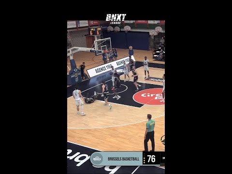 Highlights from Malik Miller's 18 -Brussels Basketball vs. Donar Groningen