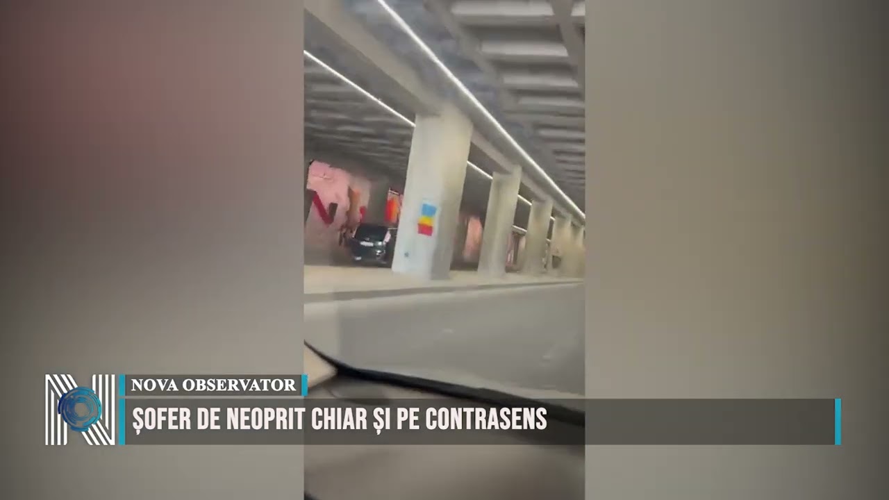 Șofer de neoprit chiar și pe contrasens