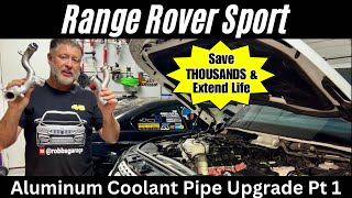 Repair & Upgrade Jaguar/Land Rover Coolant Pipes:  Part 1 (Removal)