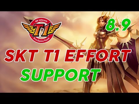 SKT T1 Effort Play Leona Support Patch 8.9