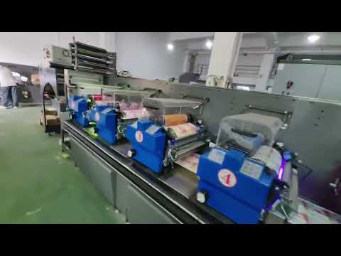 A Flexo Printing Machine for Adhesive Labels, Shrink Sleeves, and Inner Mold Labels.
