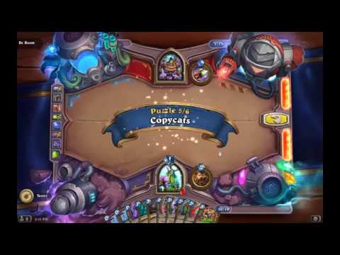 Solution Secret Lab Puzzle Survival: Copycats - Dr. Boom (5/6), Hearthstone Boomsday