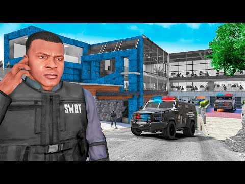FRANKLIN MANSION BECAME A SWAT BASE IN GTA 5