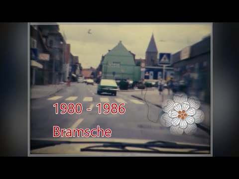 1980 - 1986 Bramsche und Umgebung, Nordtangente, Innenstadt, Kanal, Lutterdamm,  B68, Hesepe
