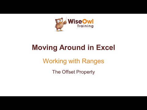 Excel VBA Online Course - 2.2.3 The Offset Property