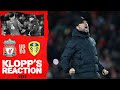 Klopp's Reaction: 'I got carried away a little bit' | Liverpool vs Leeds United
