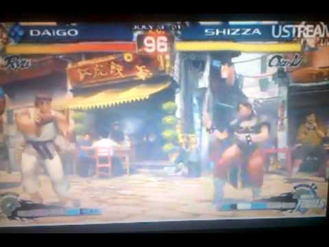 EVO2K 2010 SSF4 semifinales (daigo vs shizza) PART 1