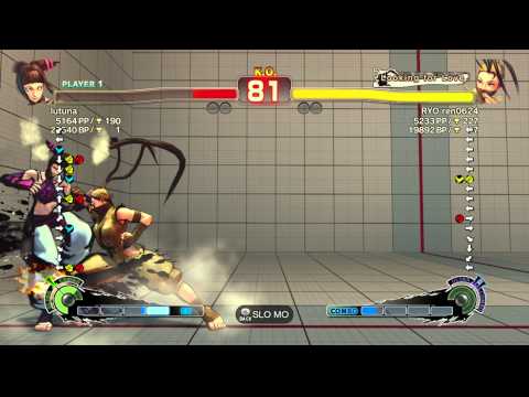 SSFIVAE~ Juri (Lutuna) vs.  Ibuki (RYO ren0624) HD