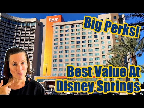 Big Perks At Drury Plaza Hotel Orlando: Free Breakfast/Dinner - Early Entry - BEST At Disney Springs