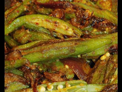 Indian Okra (Spicy Gumbo)