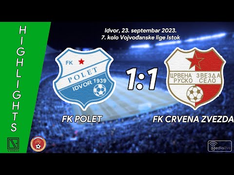 FK POLET Idvor - FK CRVENA ZVEZDA Rusko Selo (Highlights) [23.09.2023.]