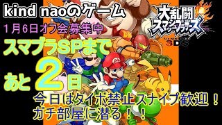 【スマブラ３ＤＳ】SP発売まであと2日！！タイボ禁止スナイプ歓迎ガチ部屋にもぐる！！【フレ戦】【初見さん歓迎】