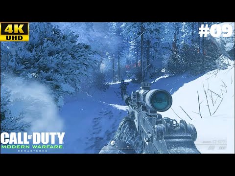 CALL OF DUTY MODERN WARFARE 2 REMASTERED Gameplay Walkthrough Part 9 [4K 60FPS] - No Commentary