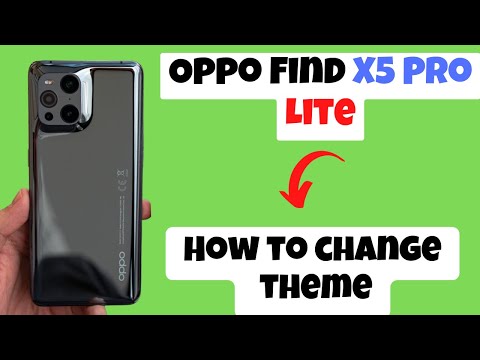 Oppo Find X5 Pro, Lite Theme full setting || How to change theme / Set new theme