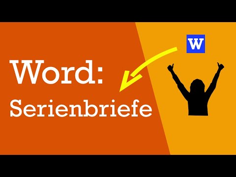 Einen Word Serienbrief erstellen (Word 365)