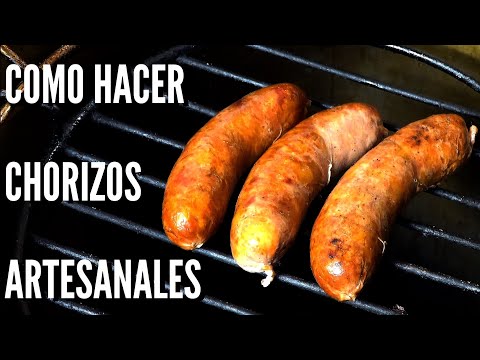 Como hacer chorizos y ahumarlos al barril ll LA PLAZA COCINA