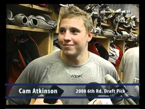 Blue Jackets Development Camp Interviews-Cam Atkinson (Columbus Wired TV: 6/28/11)
