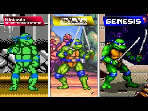 TMNT Tournament Fighters (1993) NES vs SNES vs Sega Genesis (Which One is Better?)